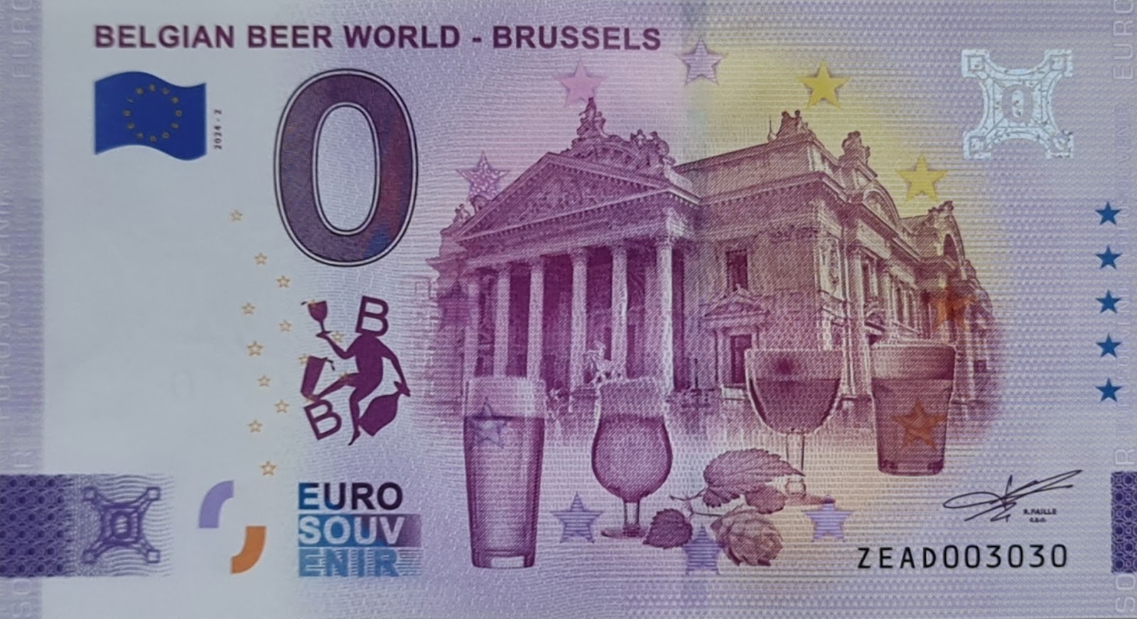 Billet 0€ BELGIAN BEER WORLD - BRUSSELS
