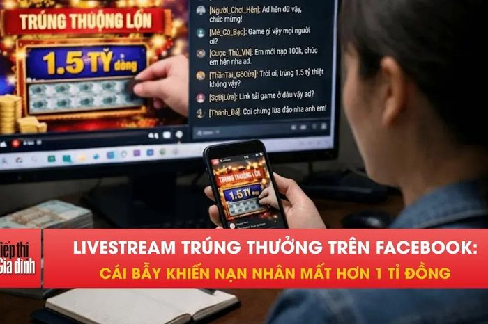 Ham trúng thưởng online, người phụ nữ mất hơn 1 tỉ đồng - Tiếp thị &amp; Gia đình