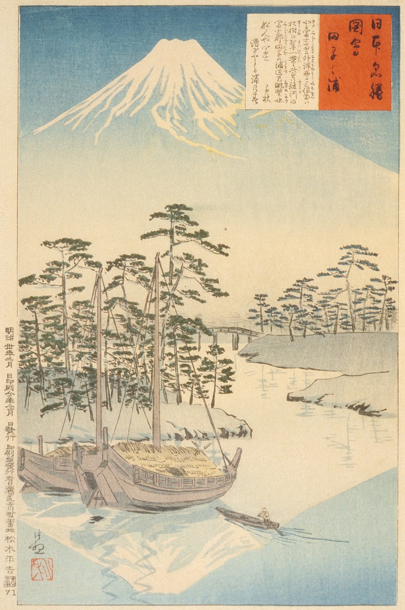 Tagonoura near Fuji 1897