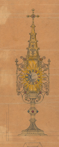 Design executed for Jones and Willis metal and wood workers and church furniture