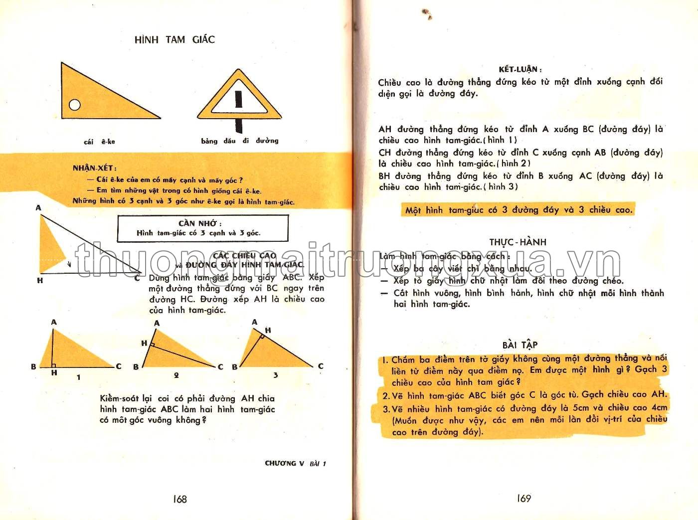 Em học toán lớp ba (1965) - Trang 90