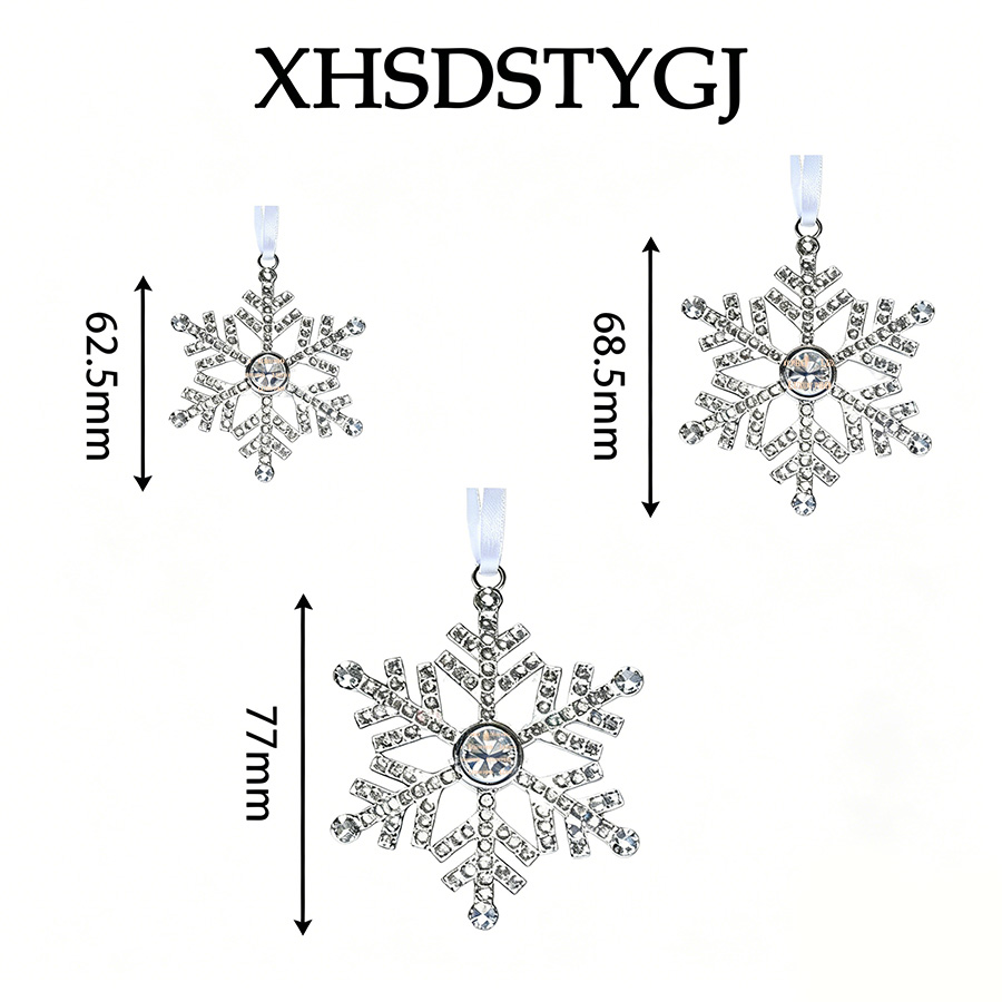 Snowflake Christmas Tree Projection Ornament