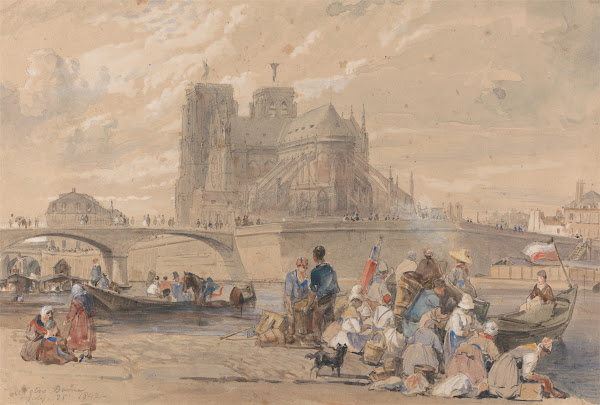 Notre Dame Paris 1842