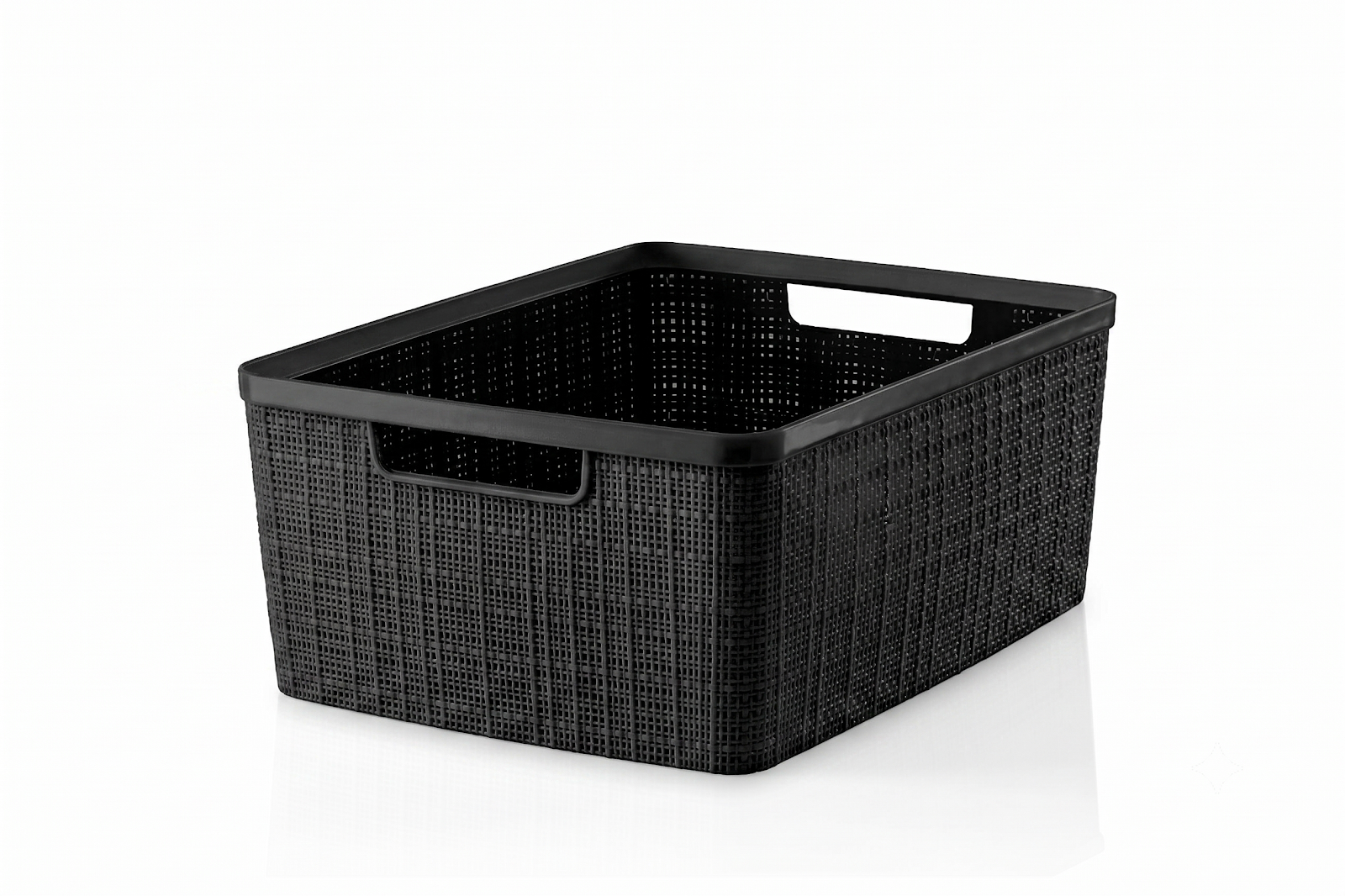 Cajon Yute 8l Negro