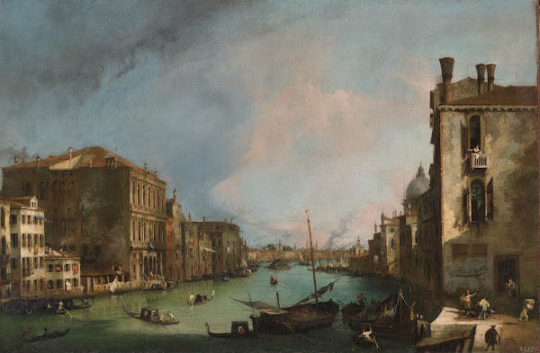 The Grand Canal in Venice with the Palazzo Corner CaGrande 1722