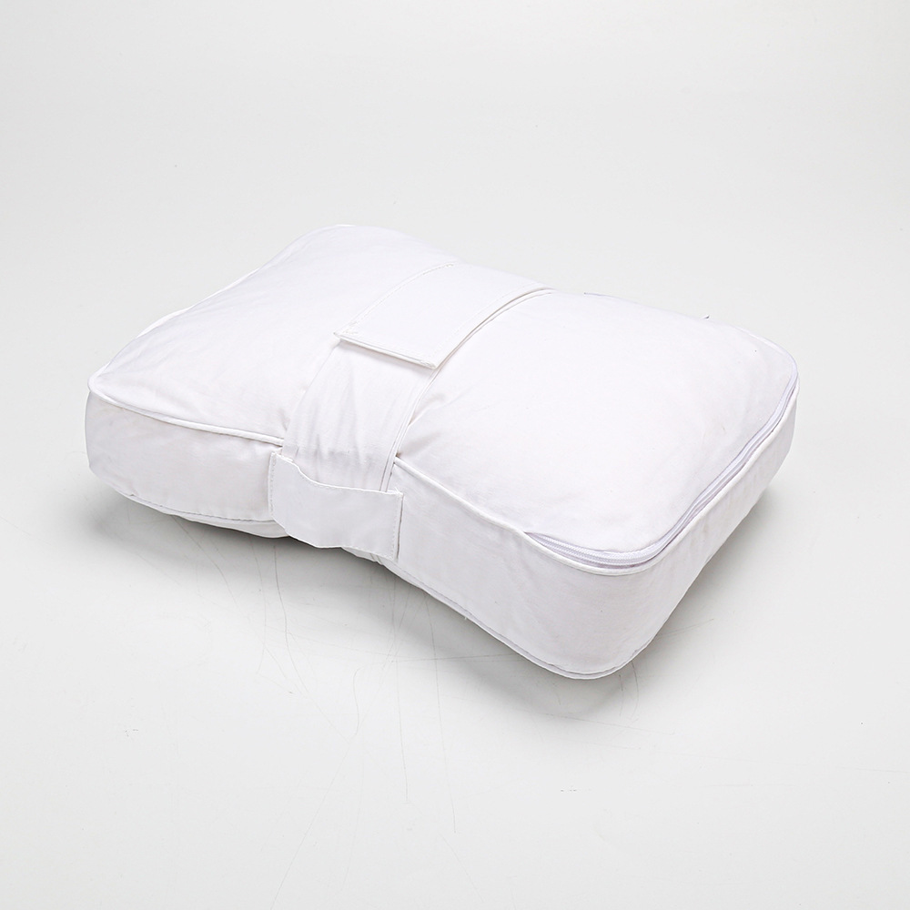 Footrest, memory foam, half-cylindrical, 40 × 20 × 10 cm