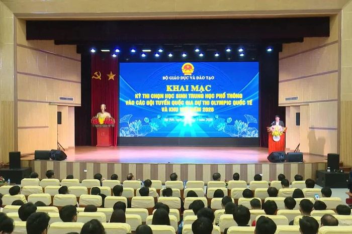 Khai mạc Kỳ thi chọn đội tuyển Olympic 2026 - Báo Giáo Dục &amp; Thời Đại