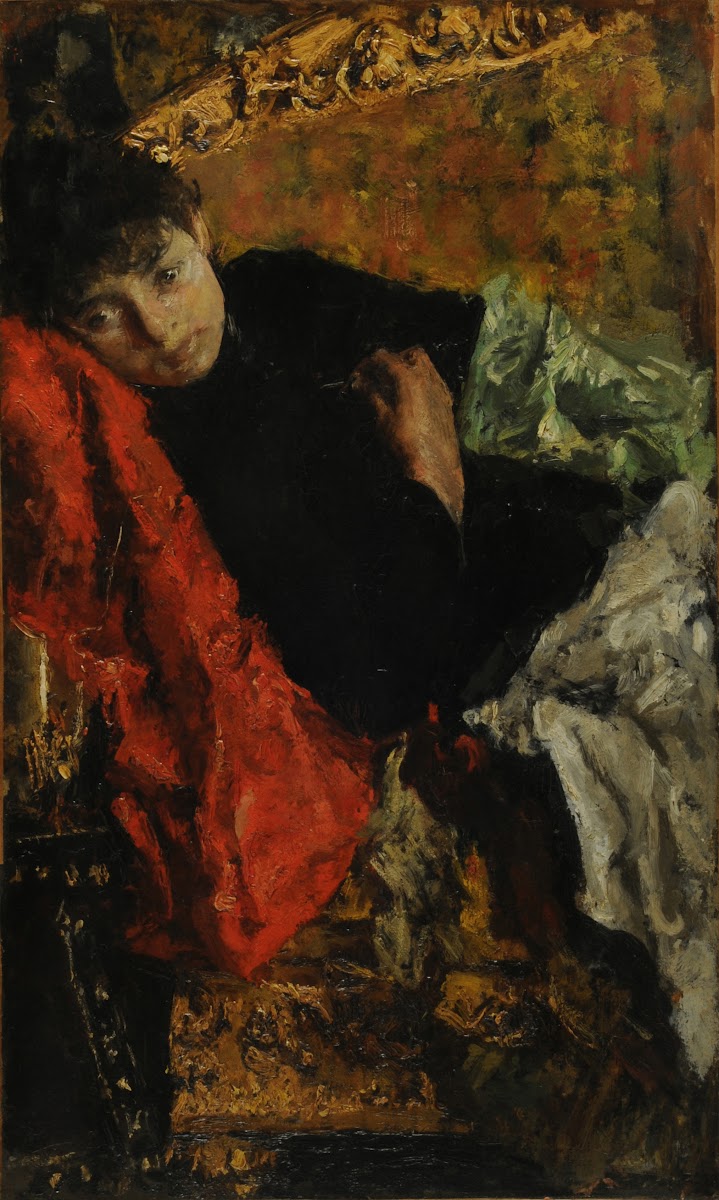 Pensive circa 1888 1890