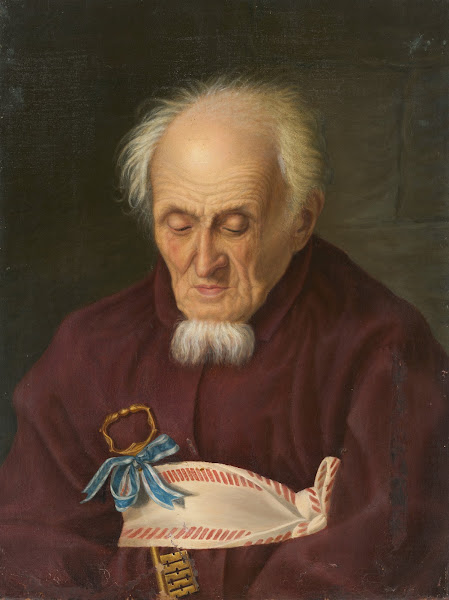 Brustbild eines Greises namens Ginter 1830