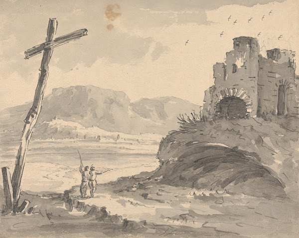 Landscape with Large Cruciform 1769