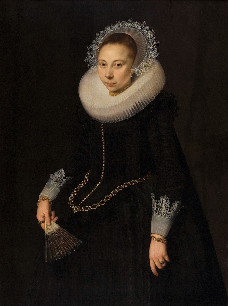Portrait of Maria Overrijn van Schoterbosch 1599 1638 1622