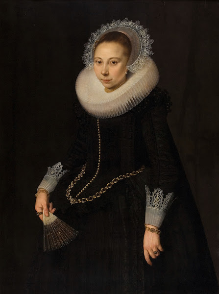 Portrait of Maria Overrijn van Schoterbosch 1599 1638 1622
