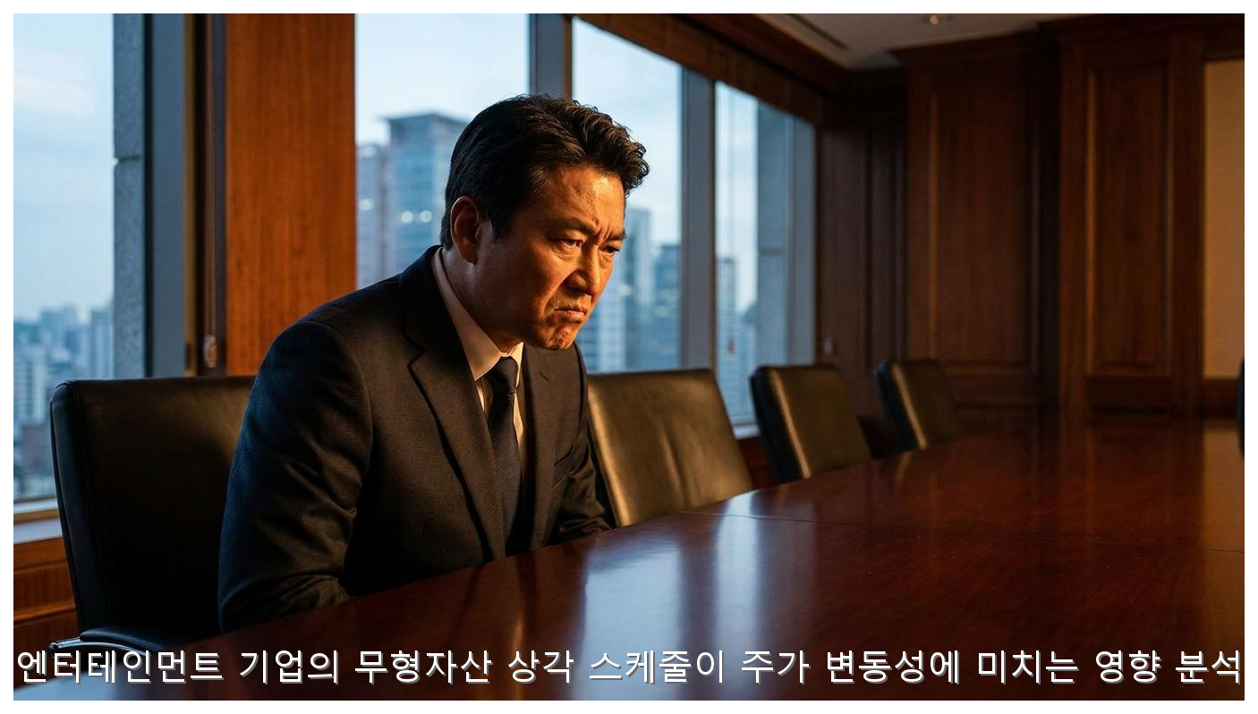 엔터테인먼트 기업의 무형자산 상각 스케줄이 주가 변동성에 미치는 영향 분석 핵심 안내 및 분석 인포그래픽 (2)