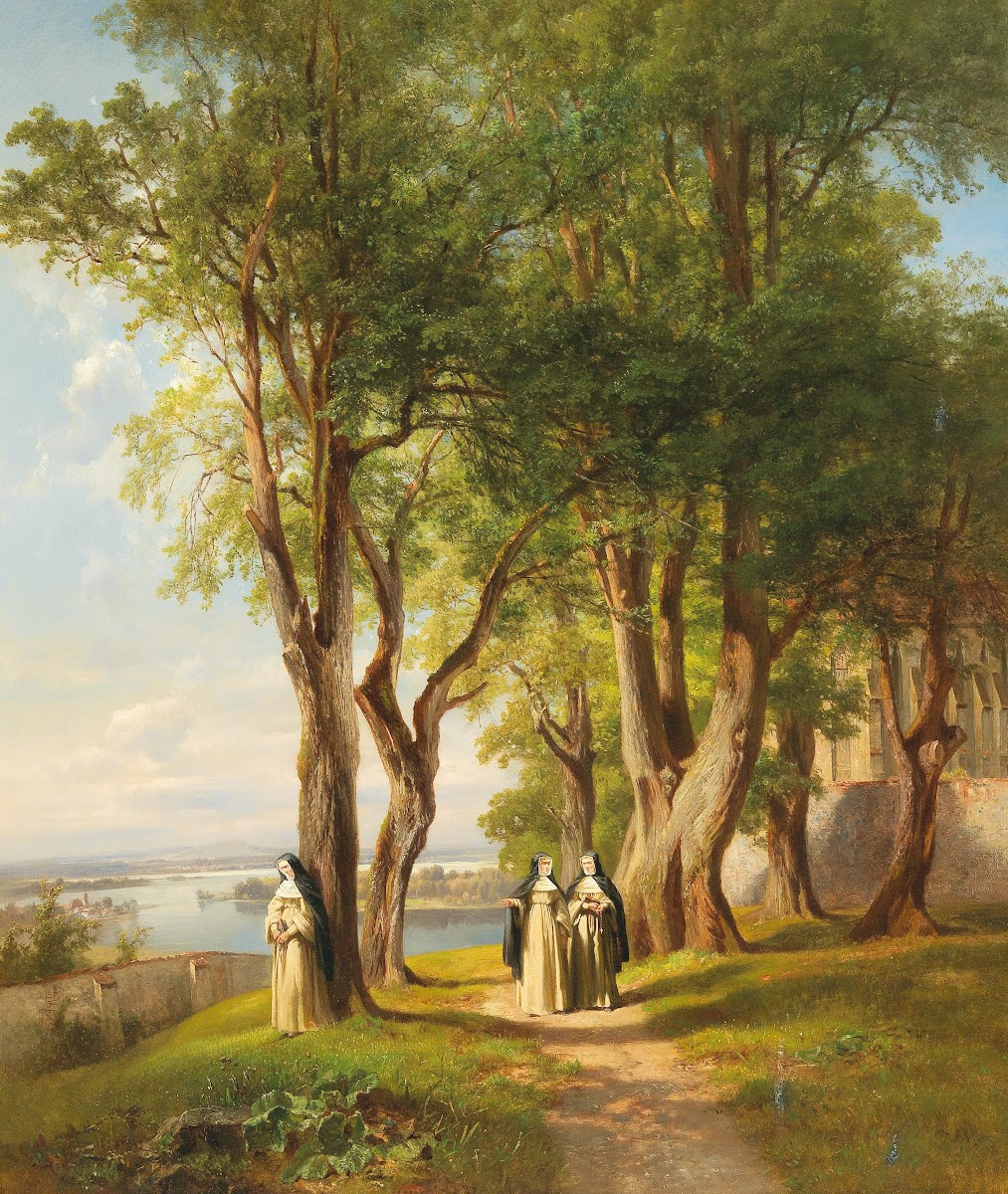 In The Nunnery Garden