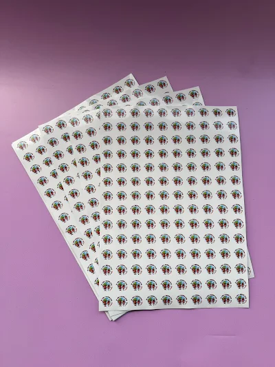 Sticker Sheets printed in Melbourne by Sticky Sitch