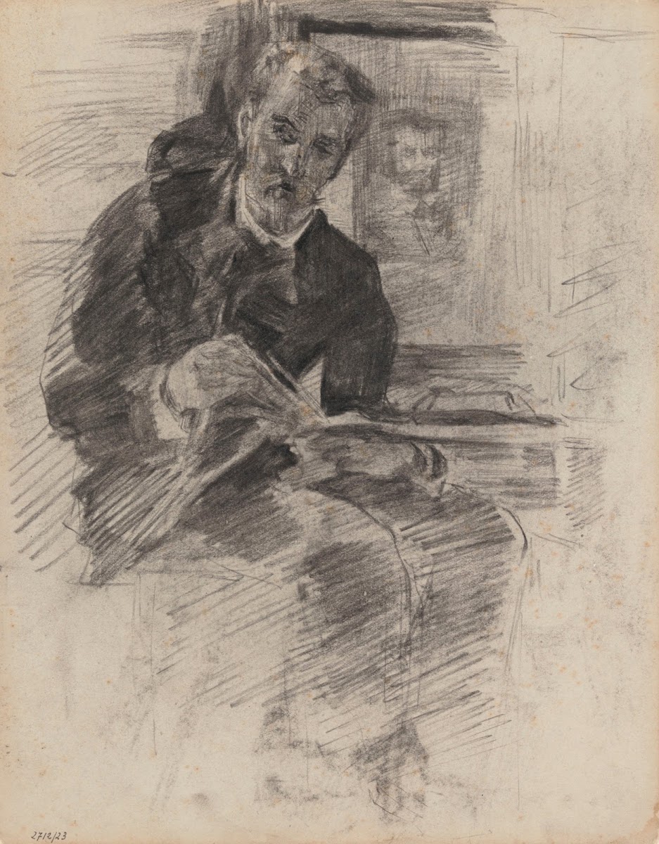 Man Reading 1880 1883