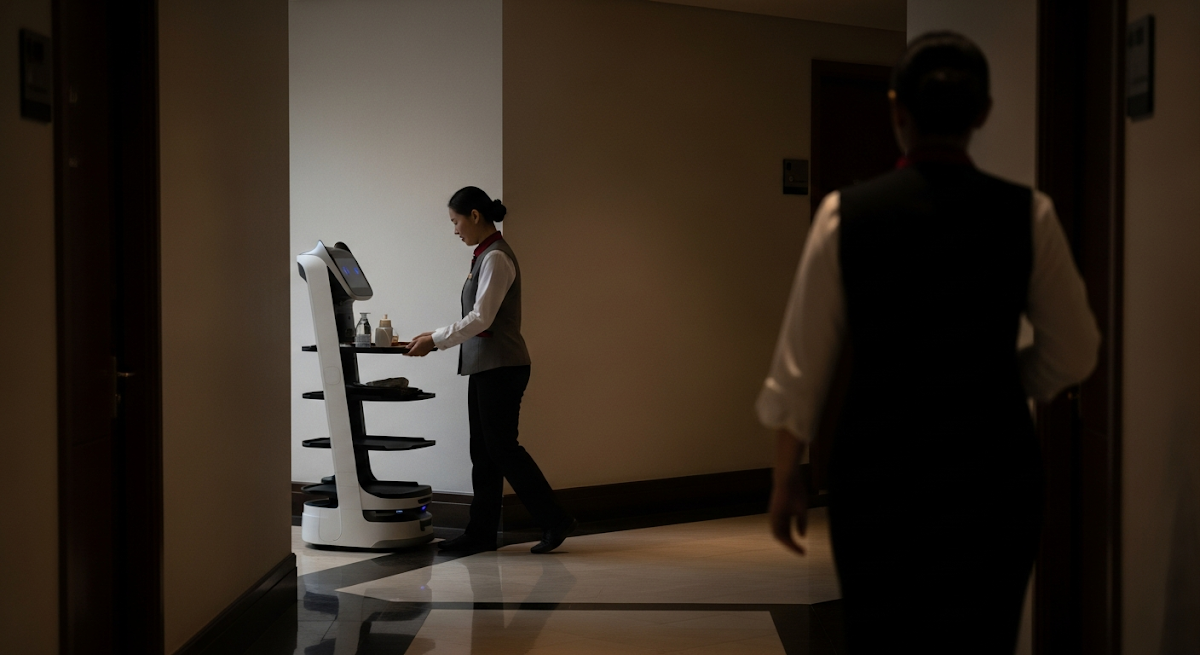 Concierge Roboter im Hotel: Kosten senken und Service skalieren