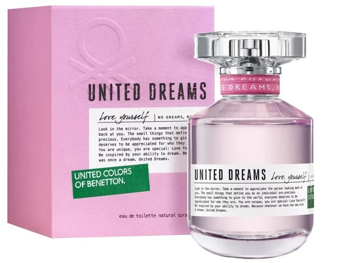 LOVE YOURSELF ROSADO MUJER 80ML EDT BENETTON