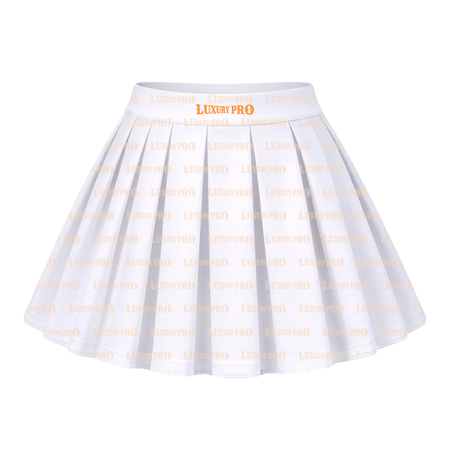 AOP MEG Pleated Soccer Skirt