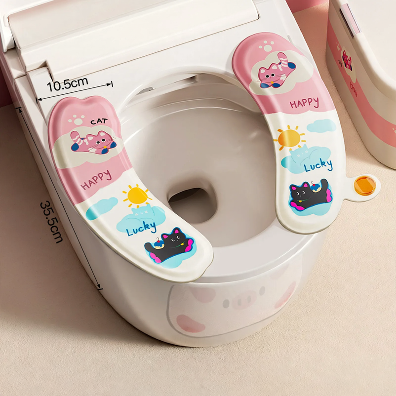 Toilet seat with sensor night light and scent function