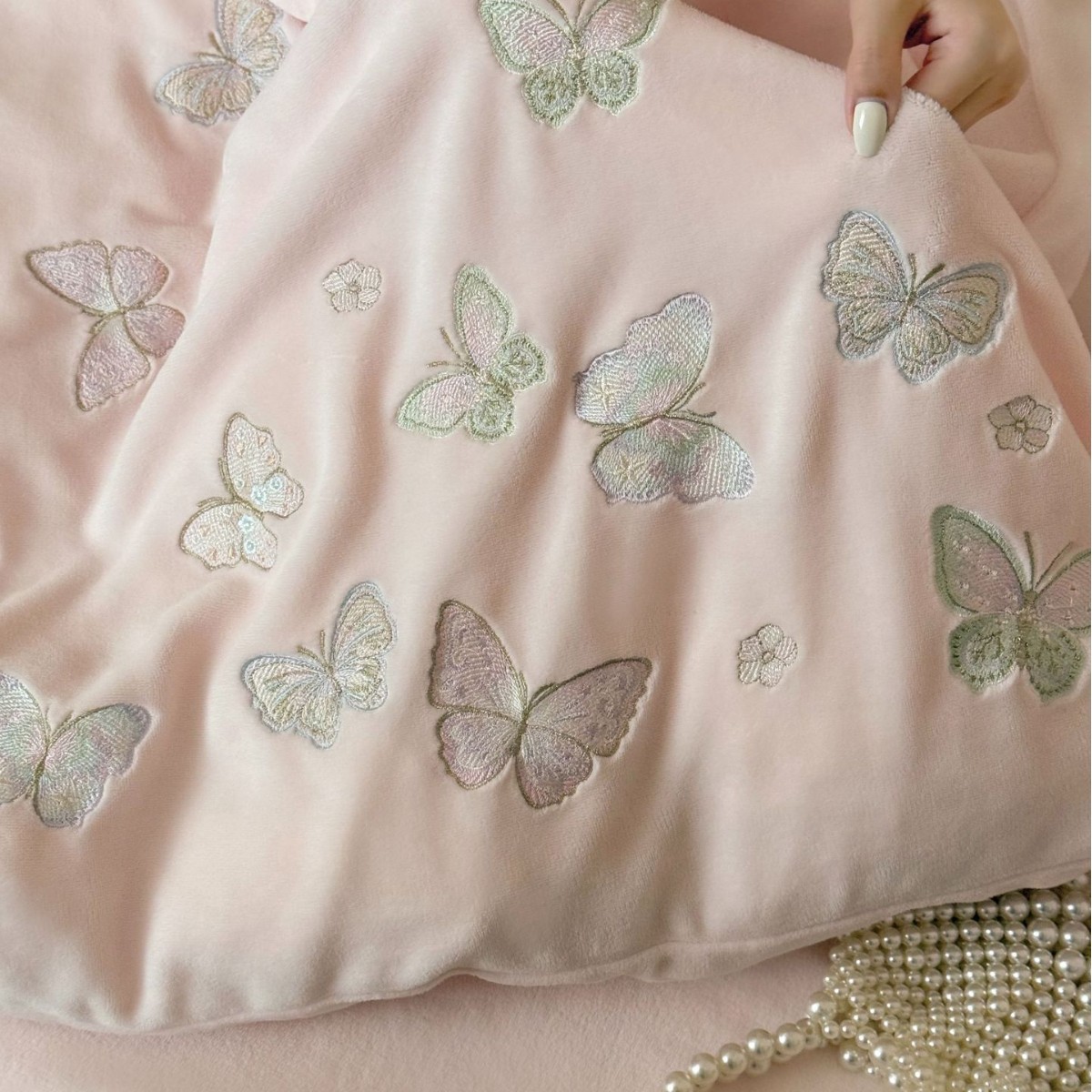 Milk Fiber Bedding Set, four pieces, winter