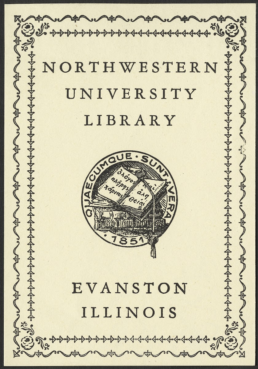 Northwestern University Evanston Ill Library