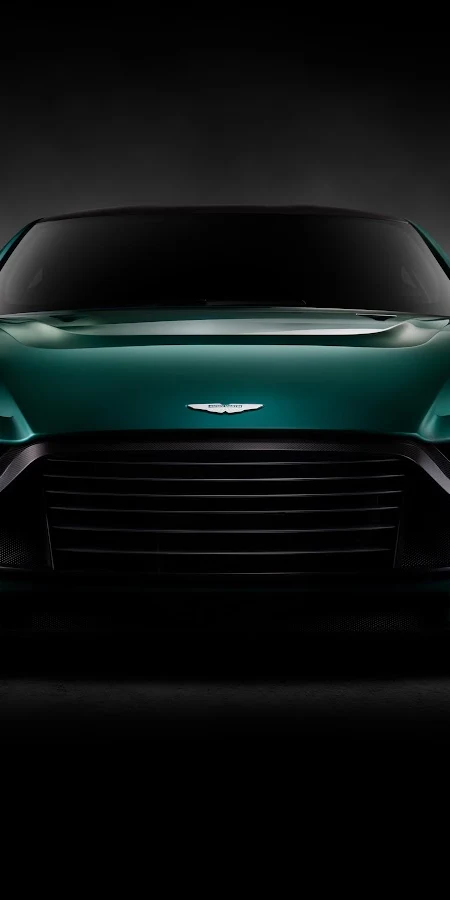 Aston Martin, Sports Car, Automotive, Green Car 8K Phone Wallpaper
