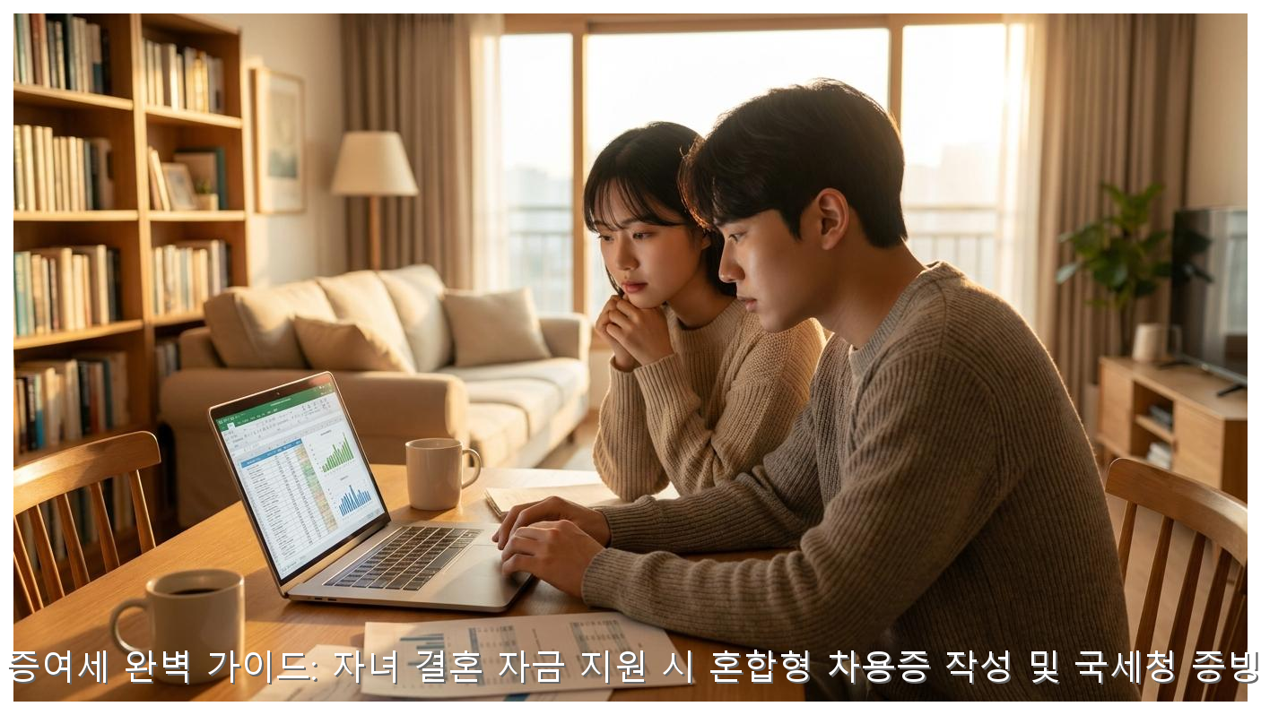 2026 자녀 결혼자금 증여세 면제와 차용증 전략 핵심 안내 및 분석 인포그래픽 (8)