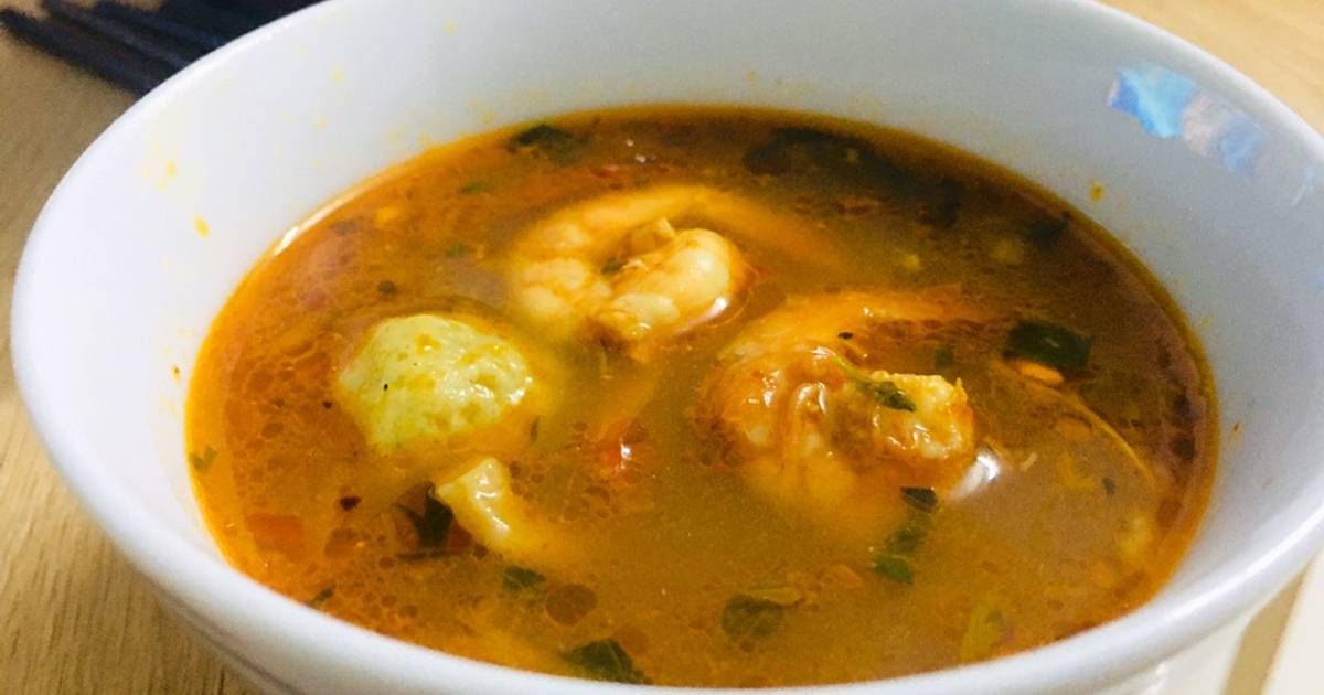 Canh TomYum kiểu đơn giản