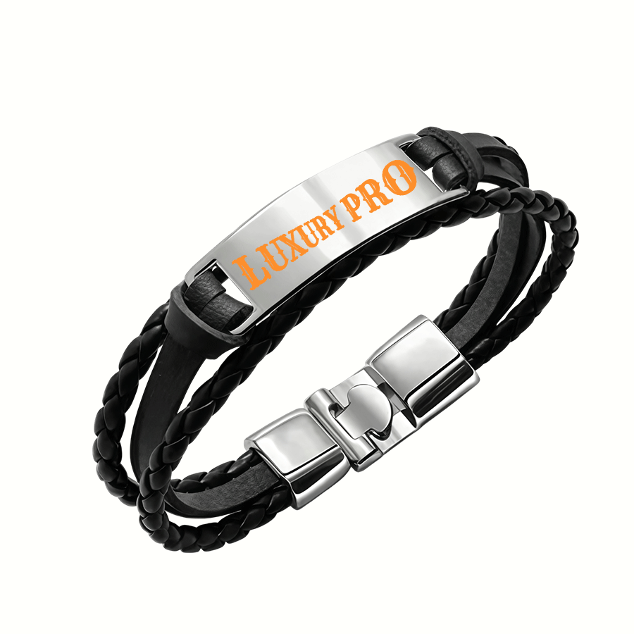 Woven Leather Bracelet