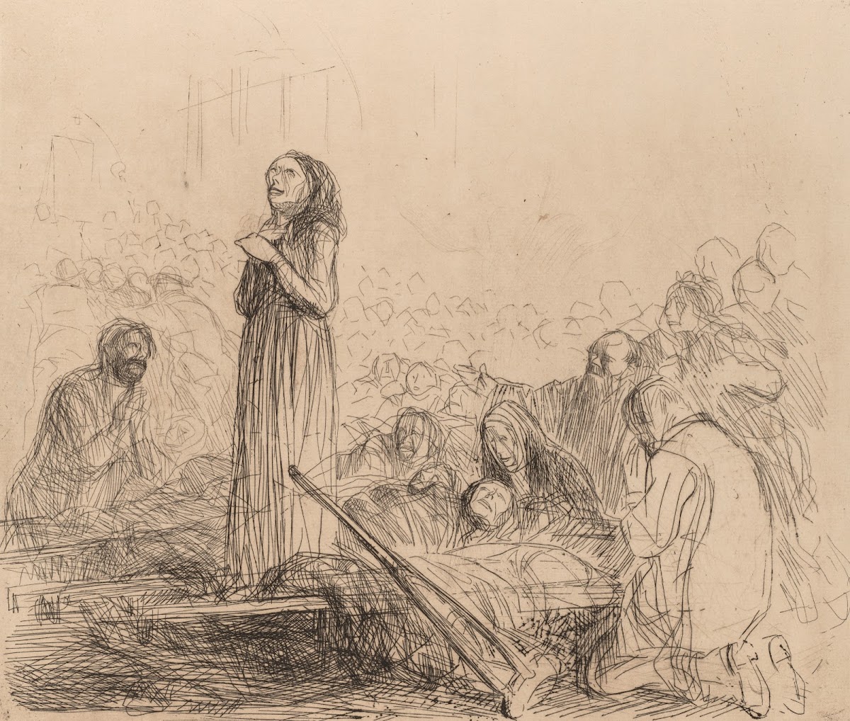 The Miracle before the Blessed Sacrament