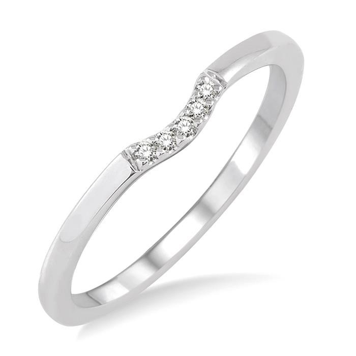 Diamond Wedding Band 14949DHFHWG-WB