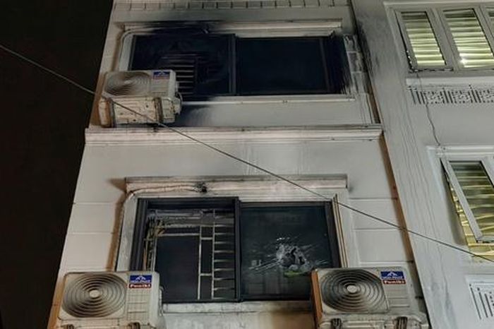 Giải cứu 5 người trong vụ cháy nhà 5 tầng tại Hà Nội - Báo Sức Khỏe &amp; Đời Sống