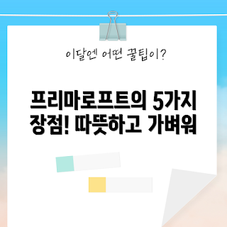프리마로프트자켓, 겨울 필수템, 2023 아우터, 경량 패딩, 방한 기능