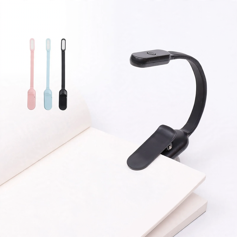 Mini Clip Light with Battery for Desk and Study