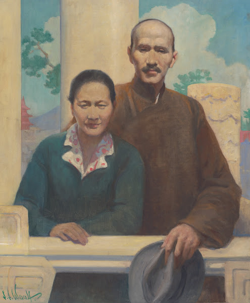 Chiang Kai Shek and Madame Chiang 1937