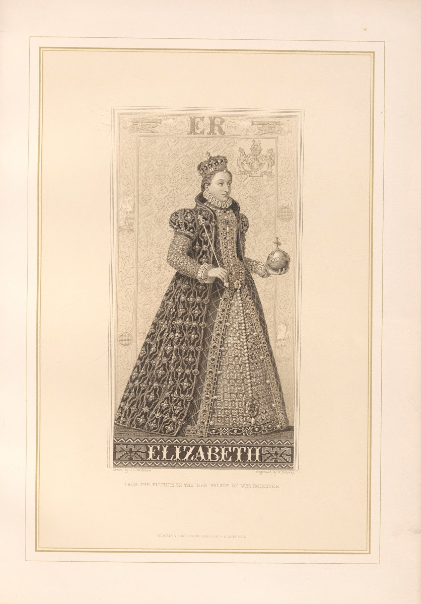 Portrait of Queen Elizabeth 19th century