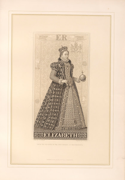 Portrait of Queen Elizabeth 19th century