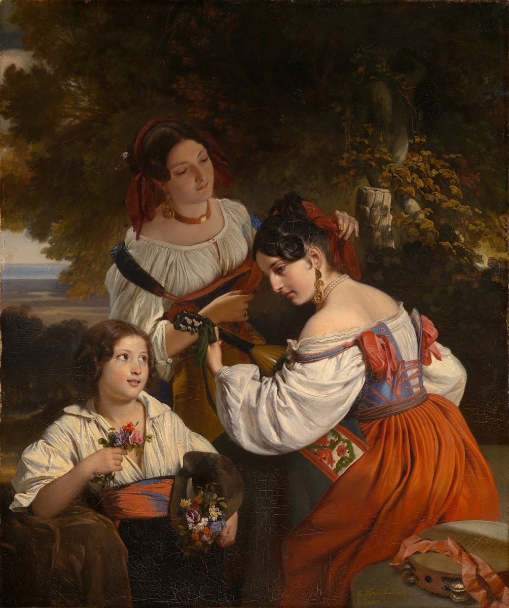Römische Genreszene 1833