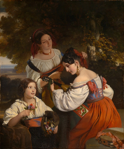 Römische Genreszene 1833