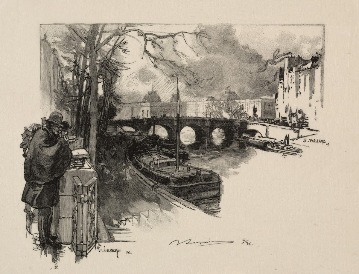 Petit bras de Seine au Pont Neuf 1888