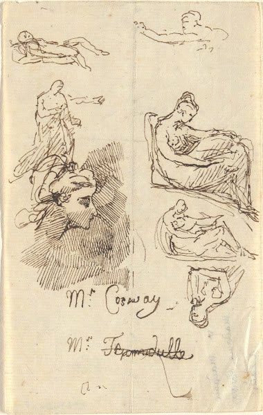 Untitled from folio Sketches in France and Germany 1786