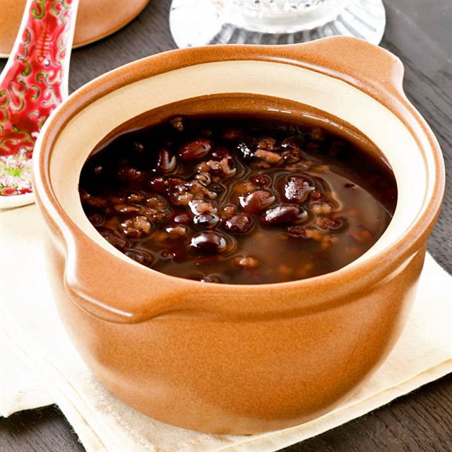 Chè Đậu Đỏ Nếp Cẩm Cốt Dừa