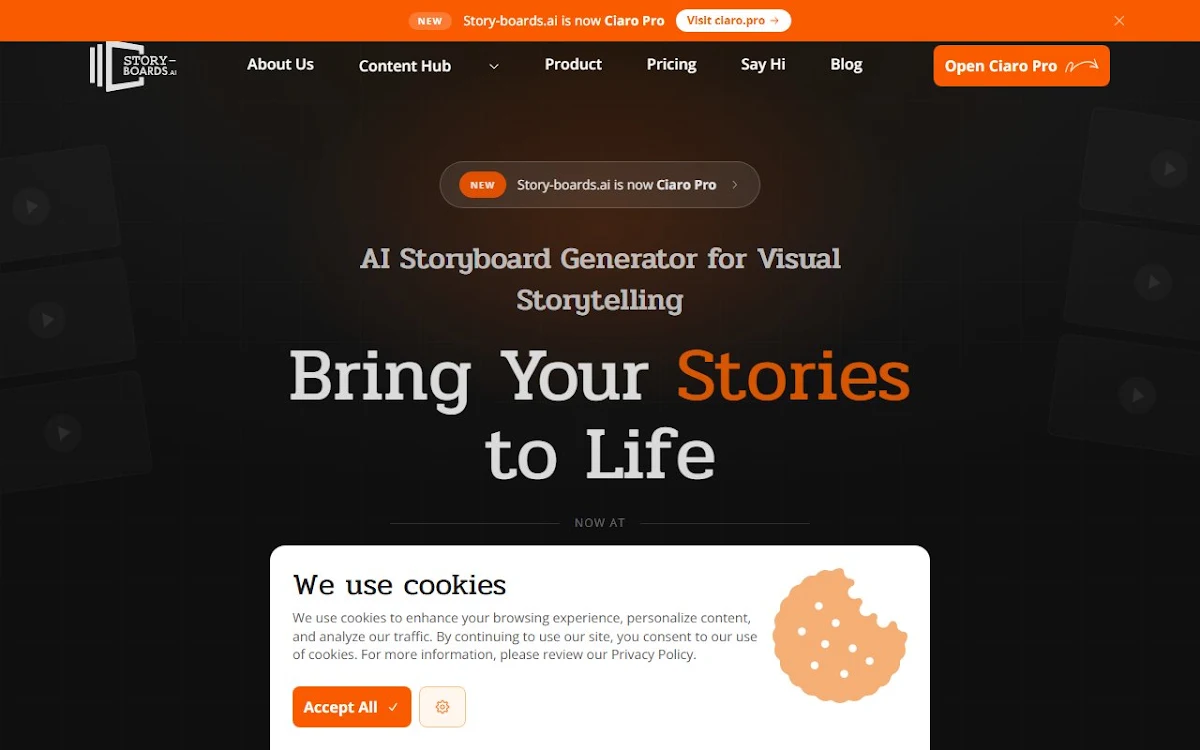 Captura de story-boards.ai