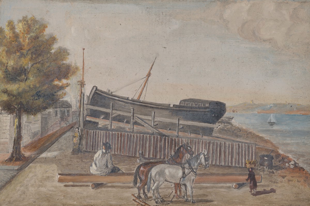 Bergs Ship Yard 1870s