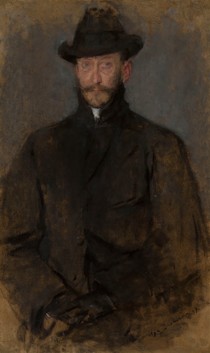 Portrait of Antoni Kamieński 1860 18611933 painter 1899