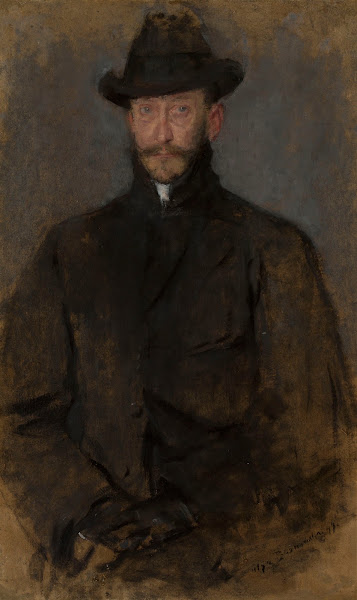 Portrait of Antoni Kamieński 1860 18611933 painter 1899