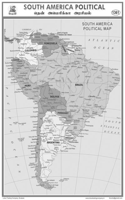 1361. South America Political