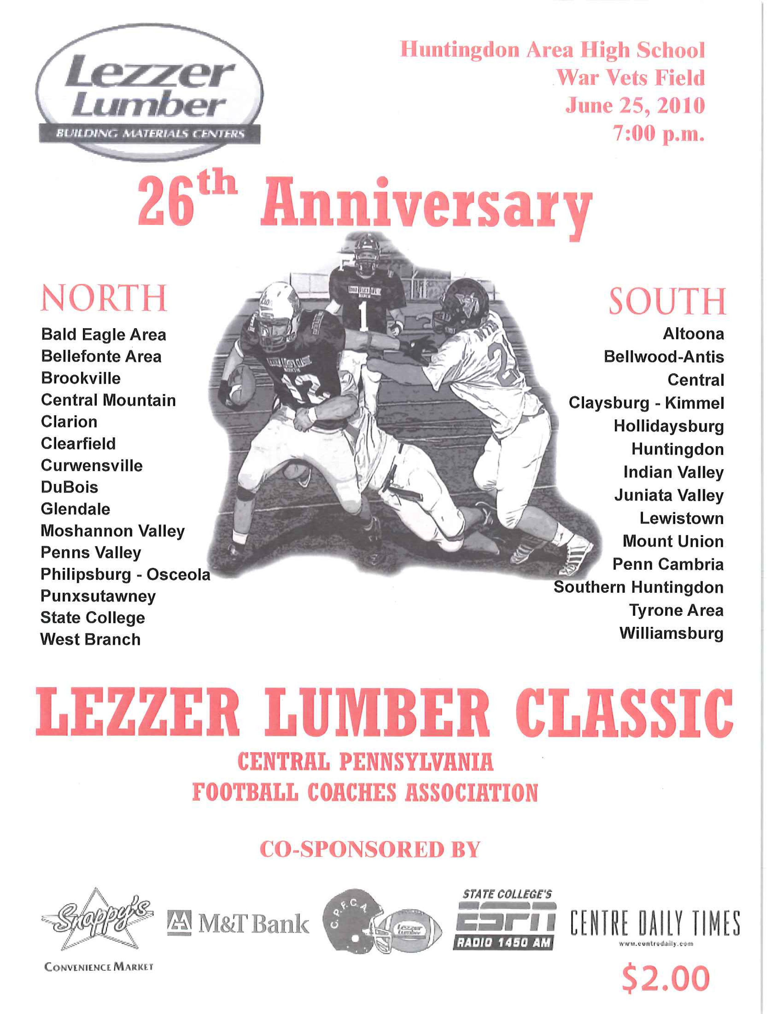 2010 Game Program