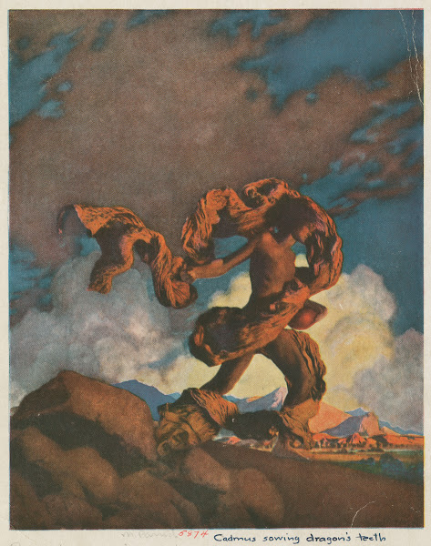 Cadmus sowing the dragons teeth 1910